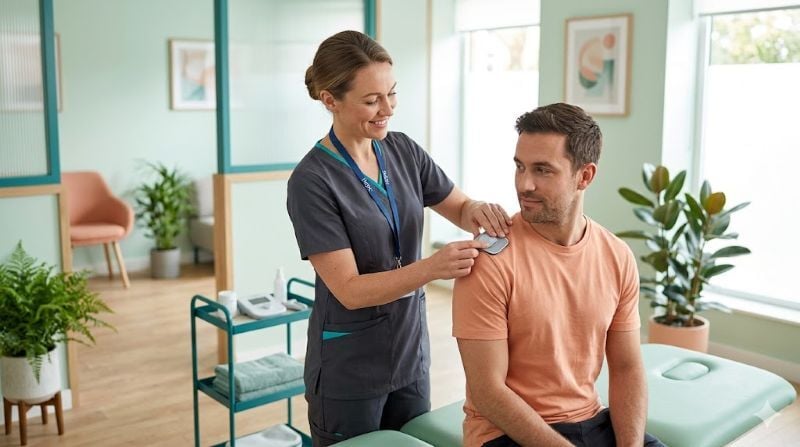 Physiotherapy Treatments Using Interferential therapy (IFT)