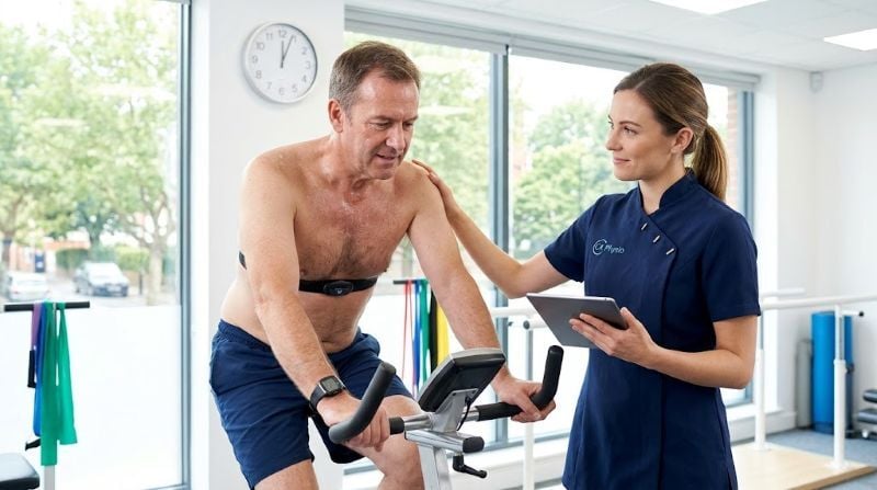 Physiotherapy after a heart attack