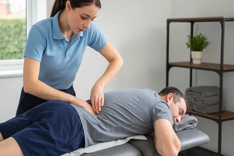 actual physiotherapy for back pain