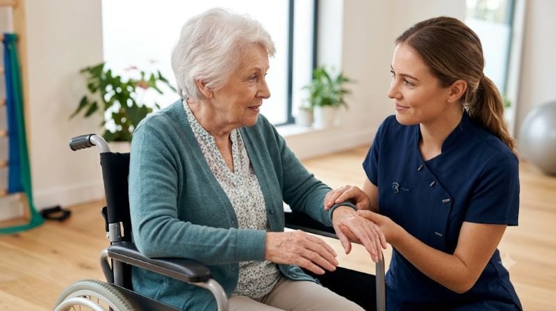 elderly with MS