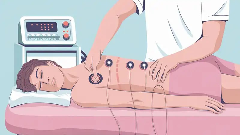 electrotherapy treatment for muscles pain