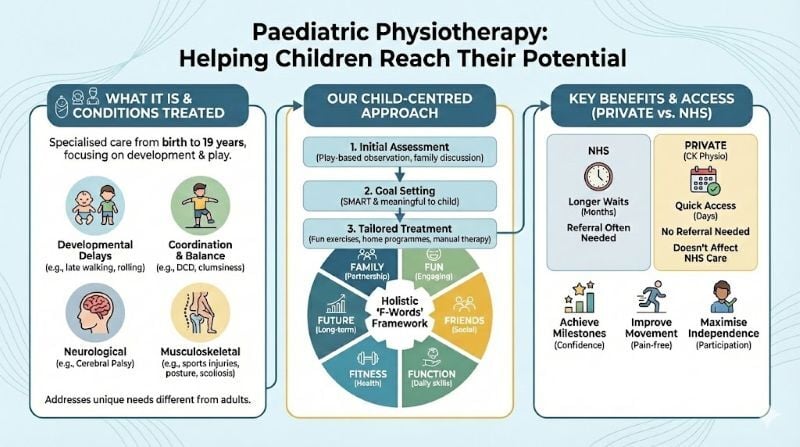 paediatric physiotherapy helping children reach their potential