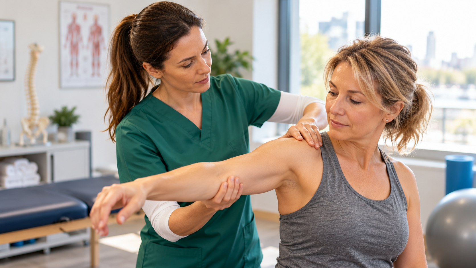 physiotherapy treatment for shoulder tendonitis