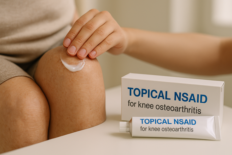 topical NSAIDs for knee osteooarthritis