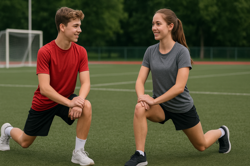 warm up exercises for teenagers