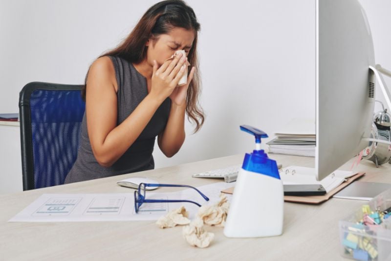 Managing and treating muscle pain from excessive sneezing