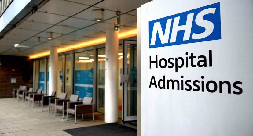 NHS hospital admissions