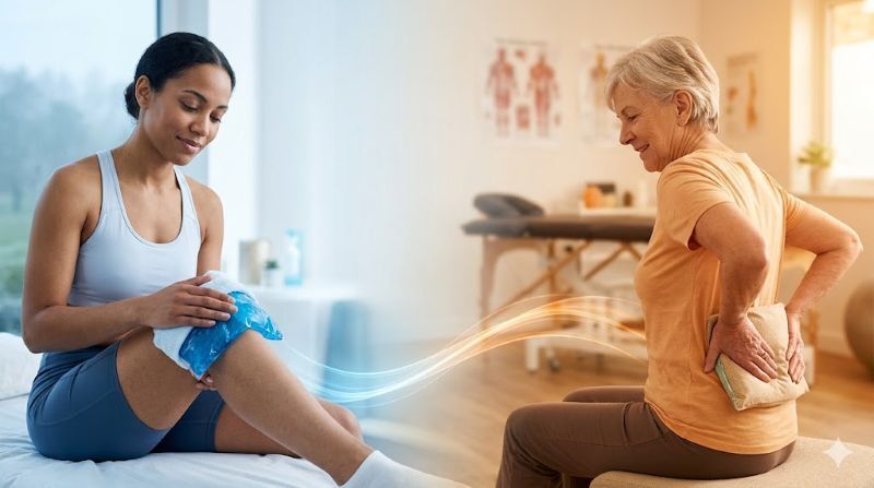 cryotherapy vs heat therapy