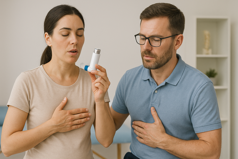 physiotherapy treatment for asthma