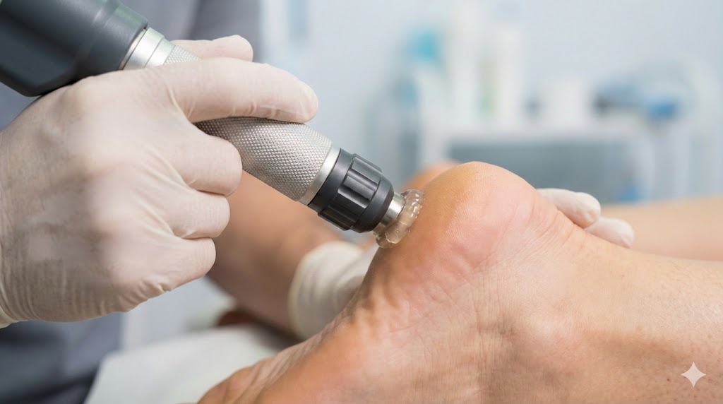 Physiotherapy Treatment Using Radial Shockwave Therapy